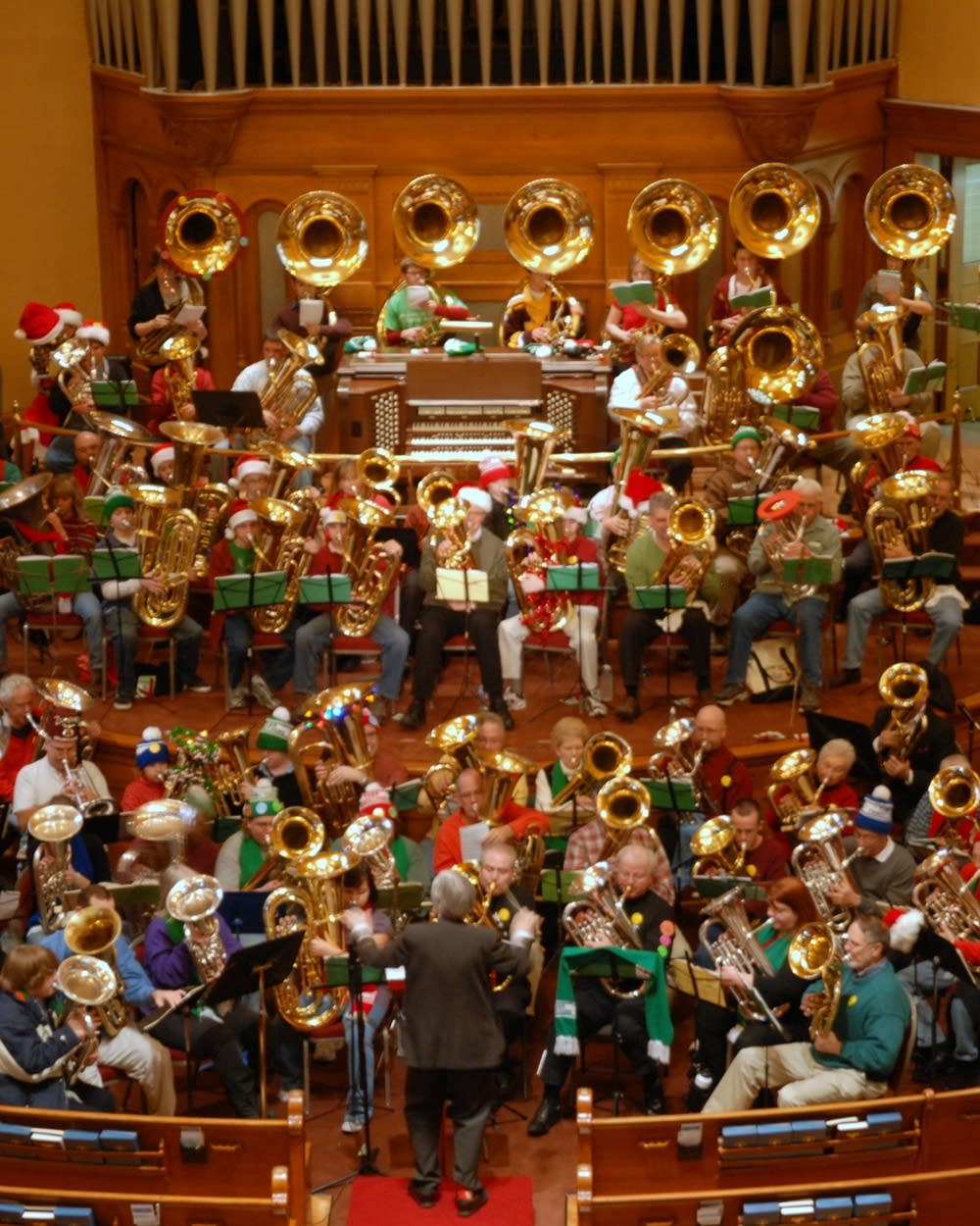 Tuba Christmas Kennebunk 2022 The Tuba Takes Center Stage At 'Tuba Christmas' | Mpr News