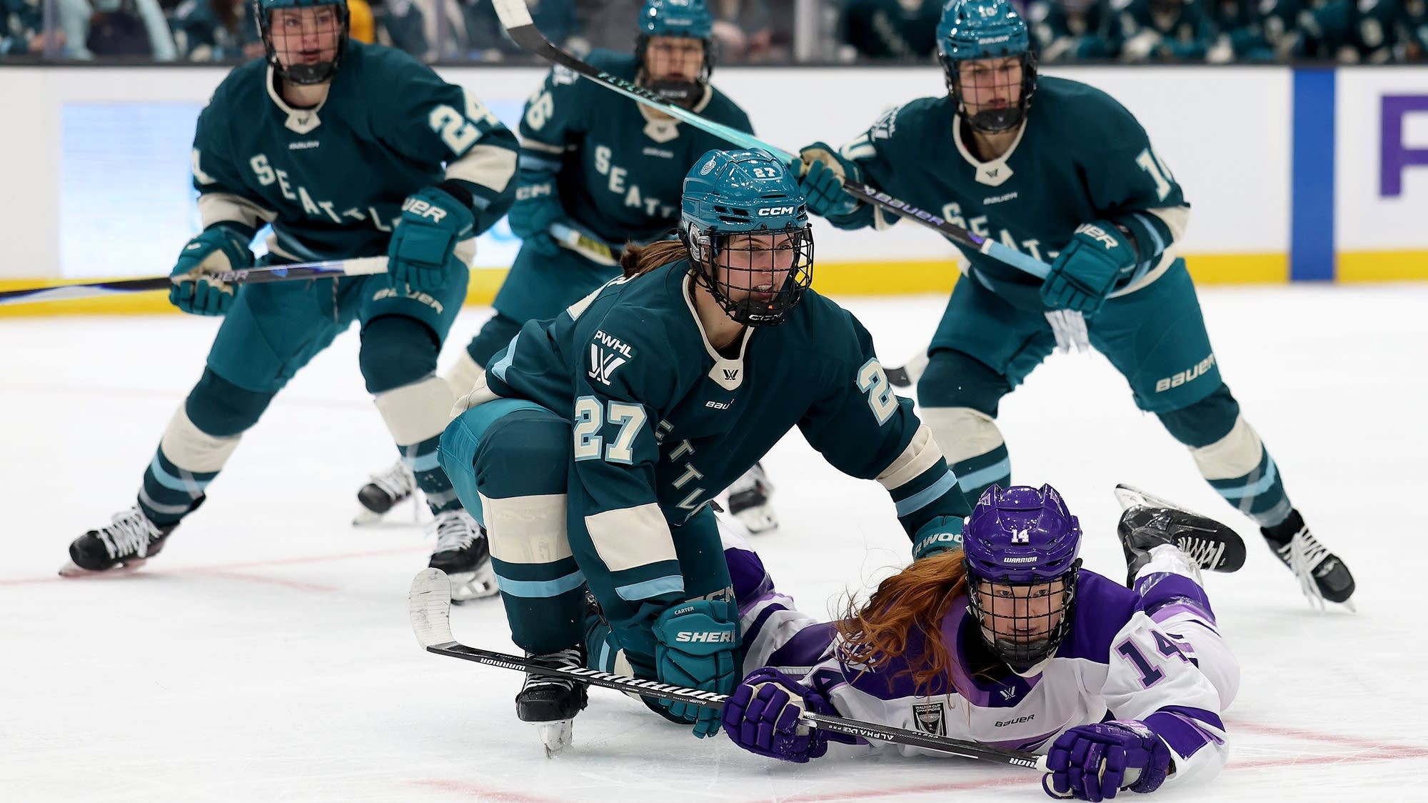 Minnesota Frost beat new Seattle Torrent team 3-0 | MPR News