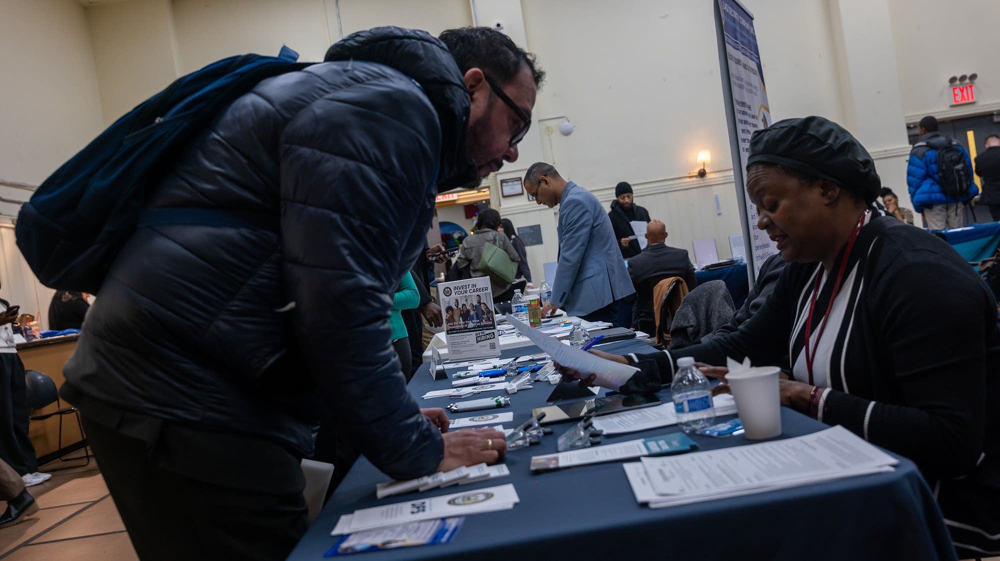 The unemployment rate is improving. For a lot of experienced workers, it doesn't feel that way