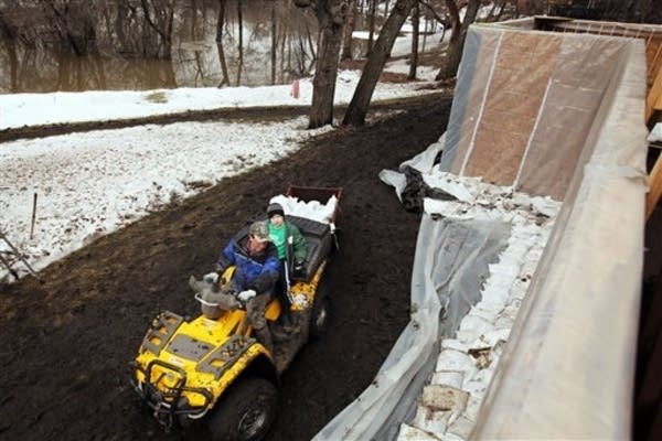 Flood preparations hit high gear