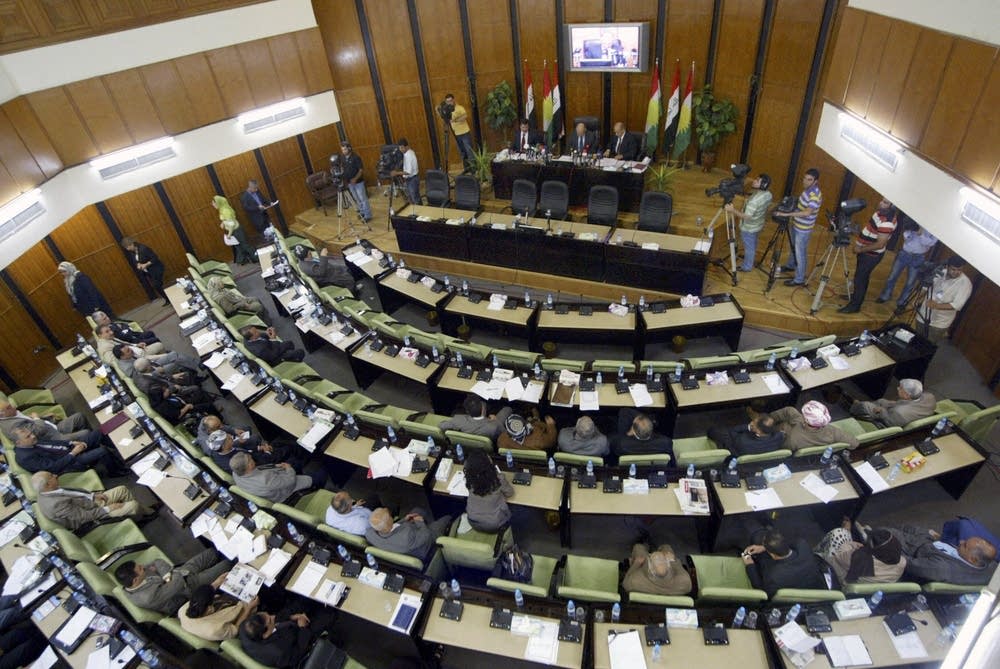 Members of the Iraqi Kurdistan Parliament