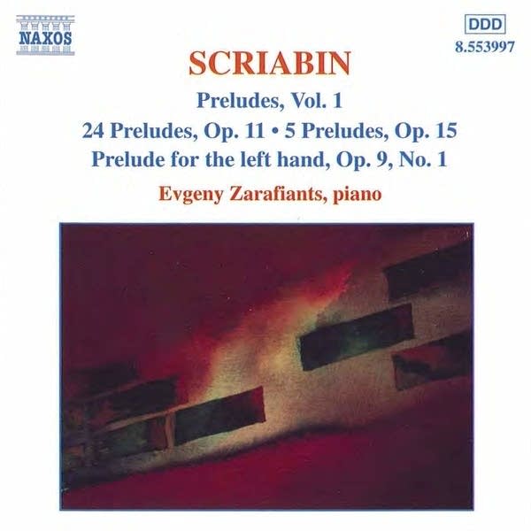 Poster Alexander Scriabin - Preludes Op. 11: No. 15