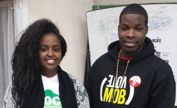 Wintana Melekin and Navell Gordon