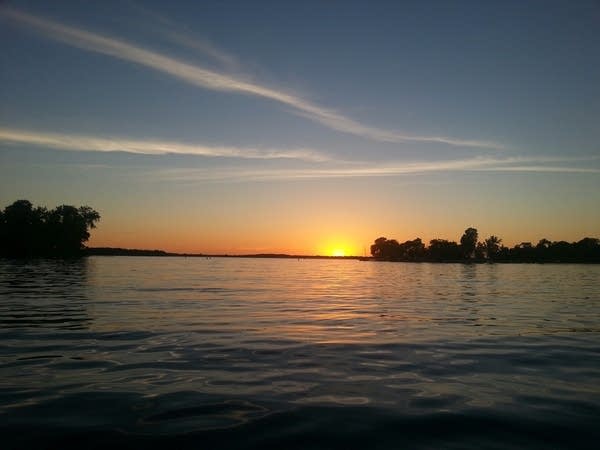 505 sunday sunset on tonka