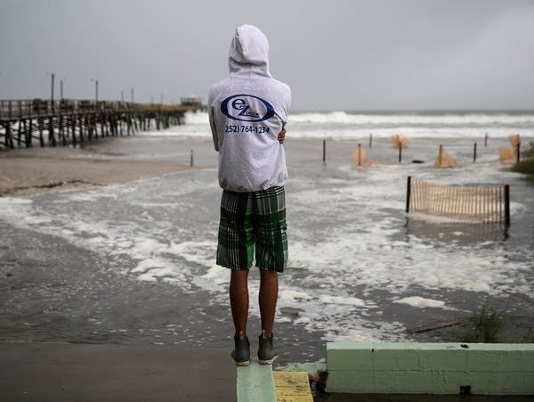 How higher temps are making Florence worse