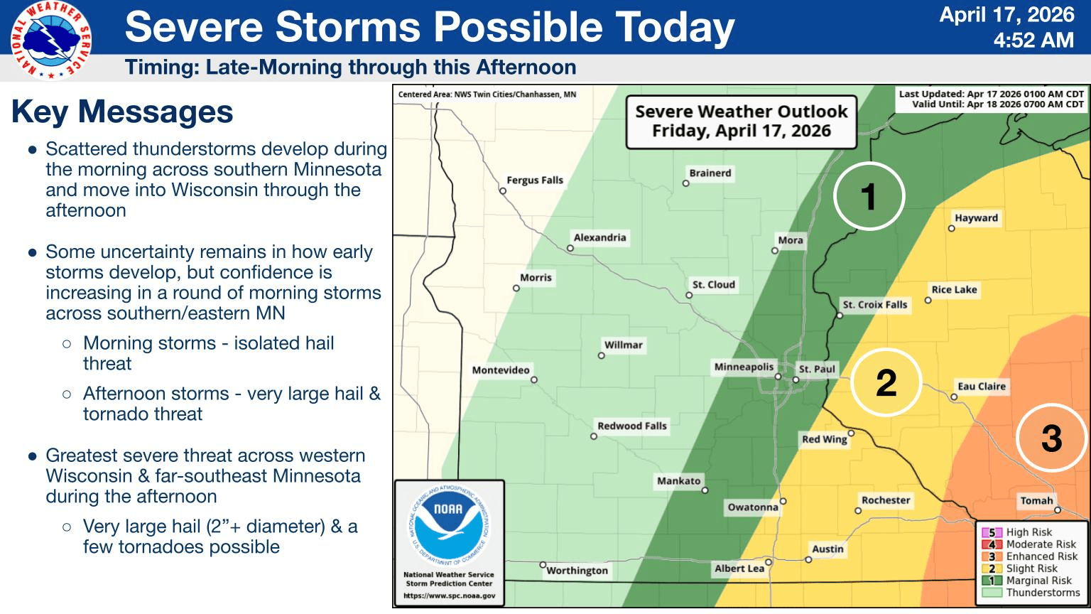 Potent cold front will produce storms, snow and falling temperatures Friday 