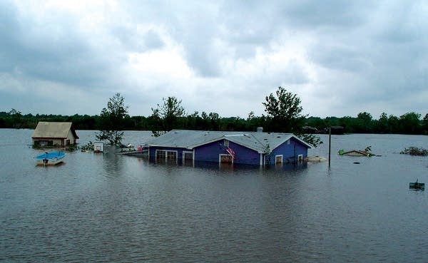 House in the water