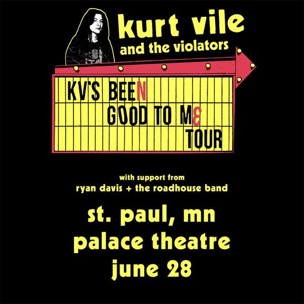 Kurt Vile and The Violators 2026 Tour Admat