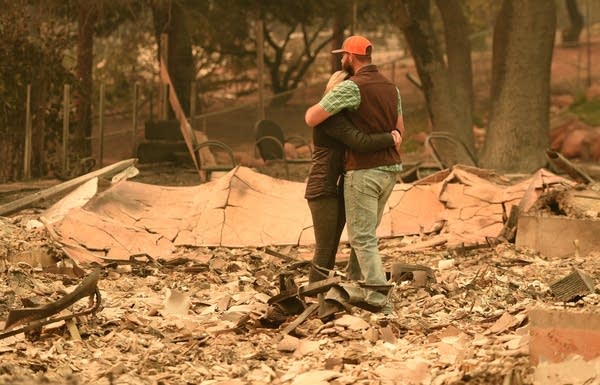 Guard troops search for more dead in aftermath of wildfire