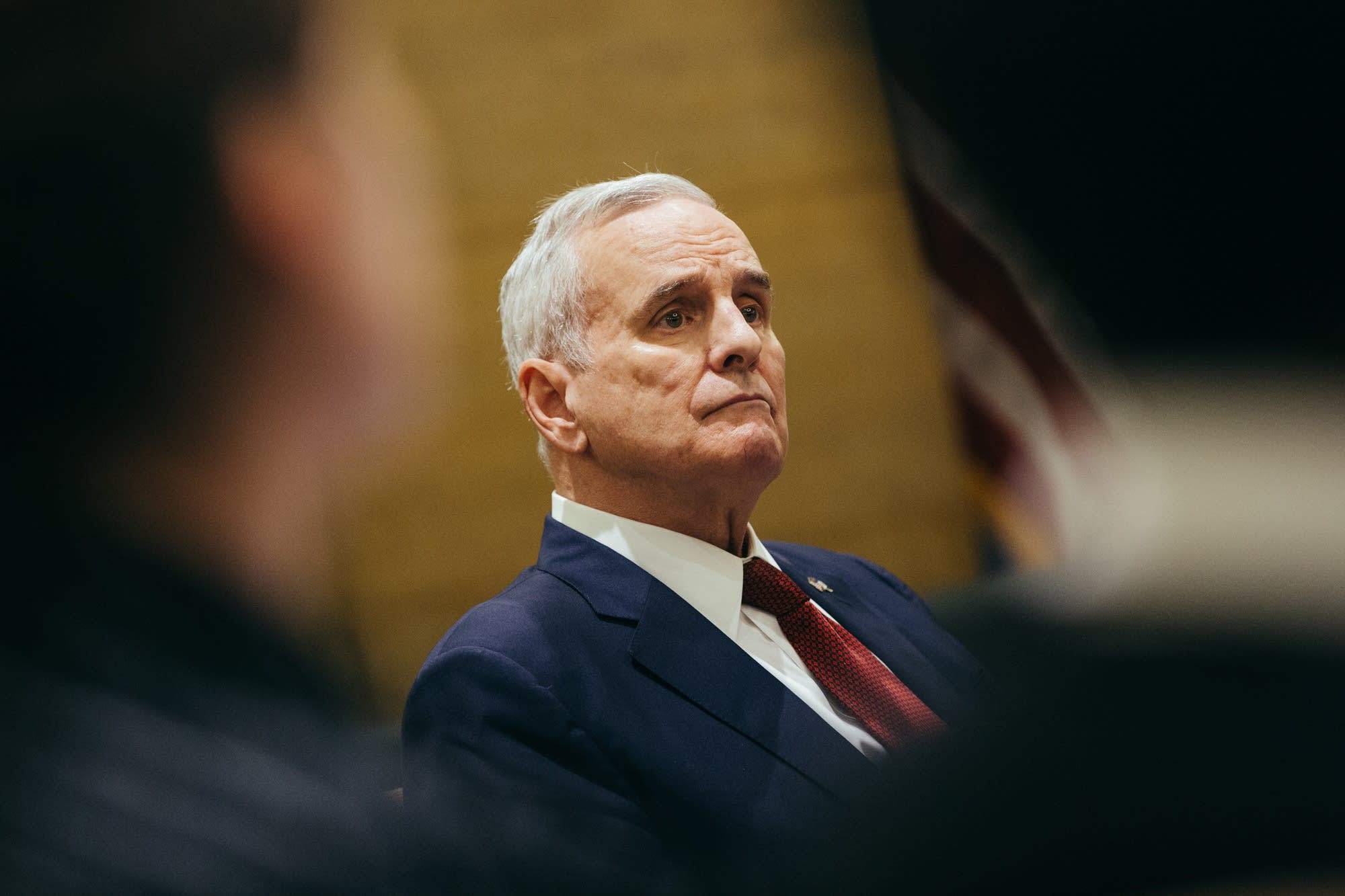 Gov. Mark Dayton told reporters today that he has prostate cancer.