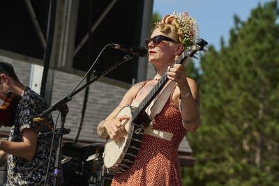 Resonant Rogues at the 2025 Blue Ox festival in Eau Claire, Wisconsin