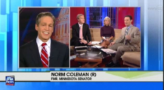 Norm Coleman on Fox & Friends