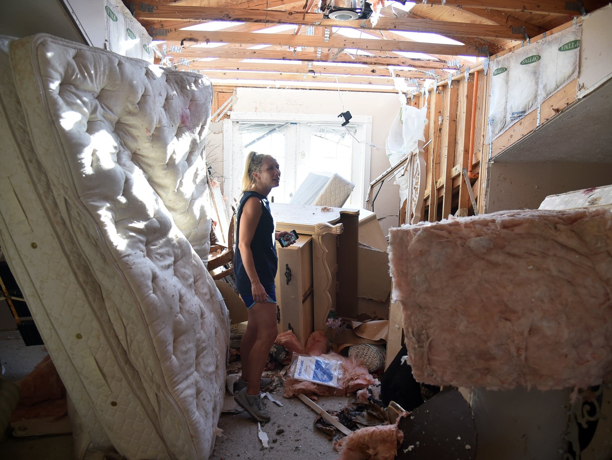 Hurricane Michael damage