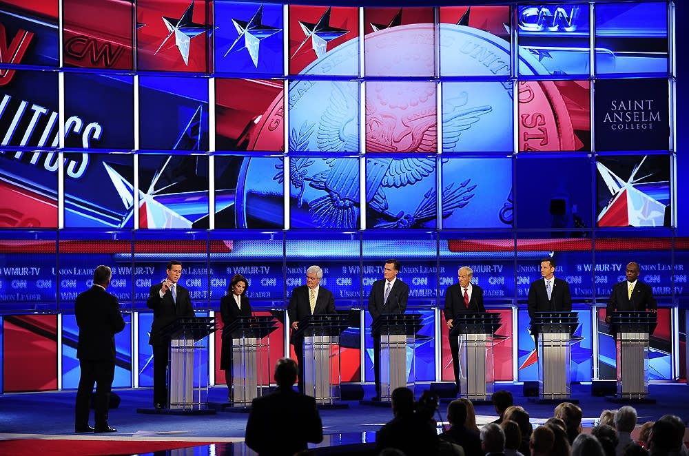 Pawlenty at the New Hamsphire debate