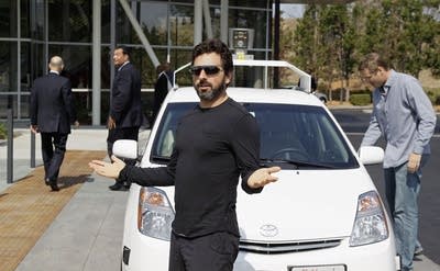 Edmund G. Brown Jr., Sergey Brin
