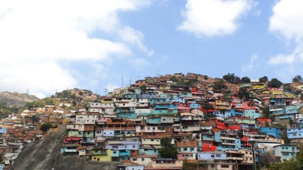 The higher you climb in Venezuela's barrios, the poorer the people are who live there.
