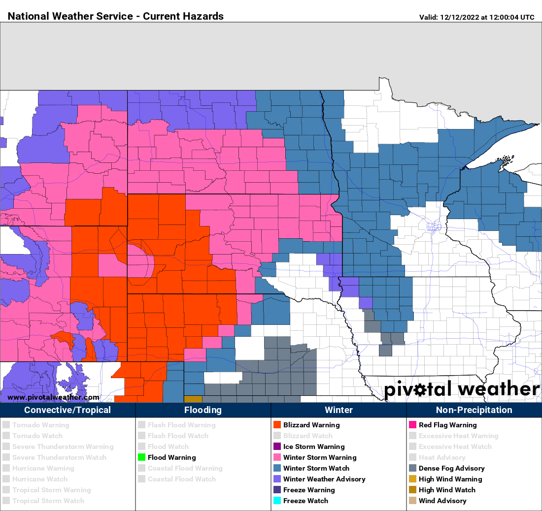 Slow moving winter storm to impact Minnesota most of the week
