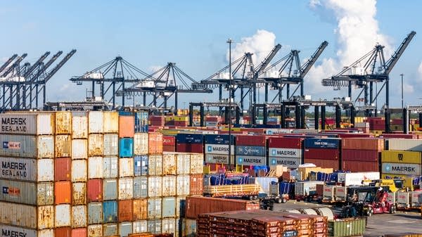 The BLS data measures import prices before tariffs are applied, which can point to who might be absorbing the cost of the import taxes. 