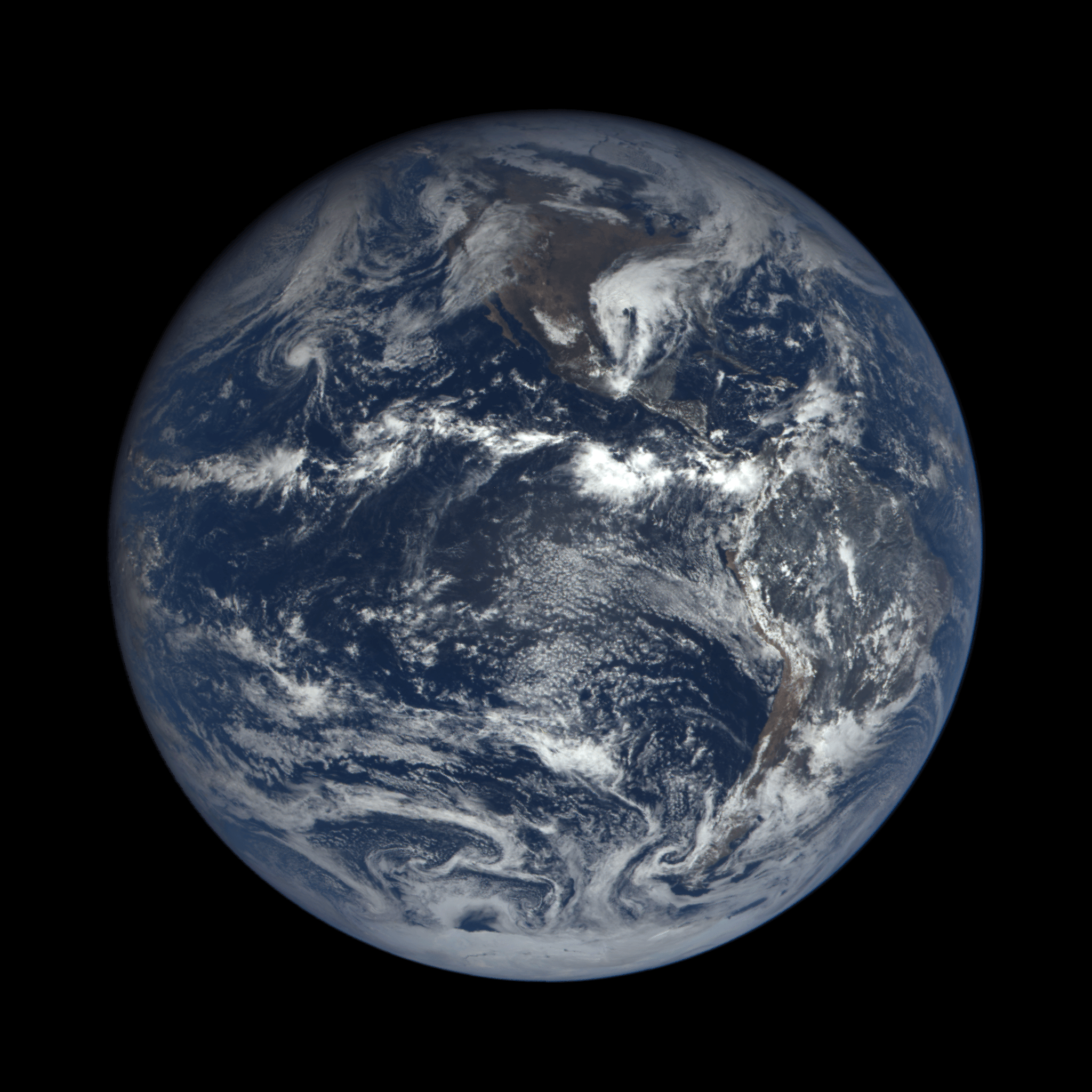 Image of Earth from Oct. 25, 2015.