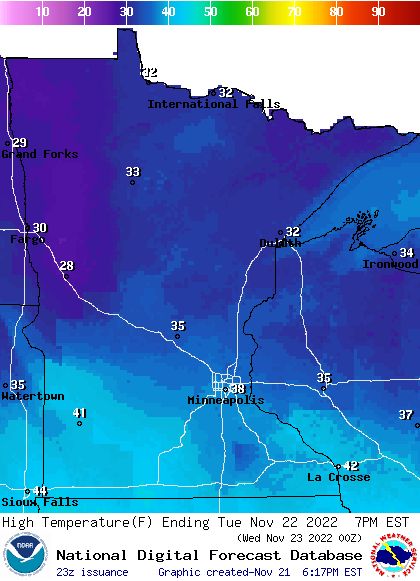 tue highs 6 p