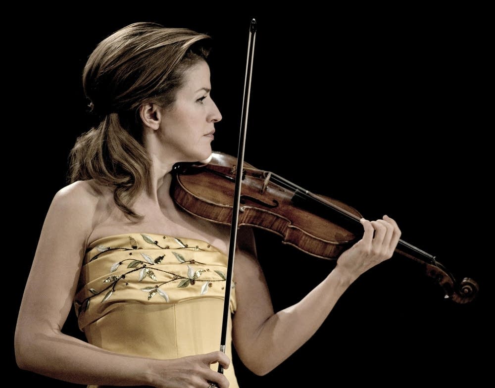 Violinist Anne-Sophie Mutter