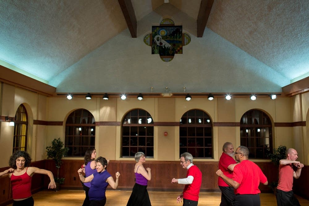 Kairos Dance rehearsal