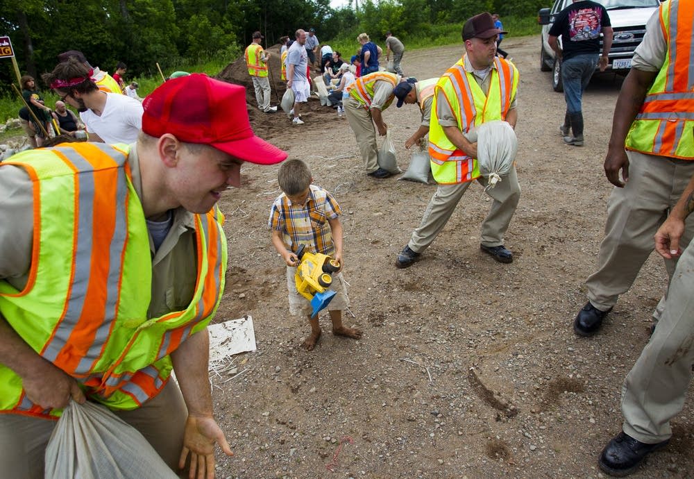 Sandbagging in Moose Lake