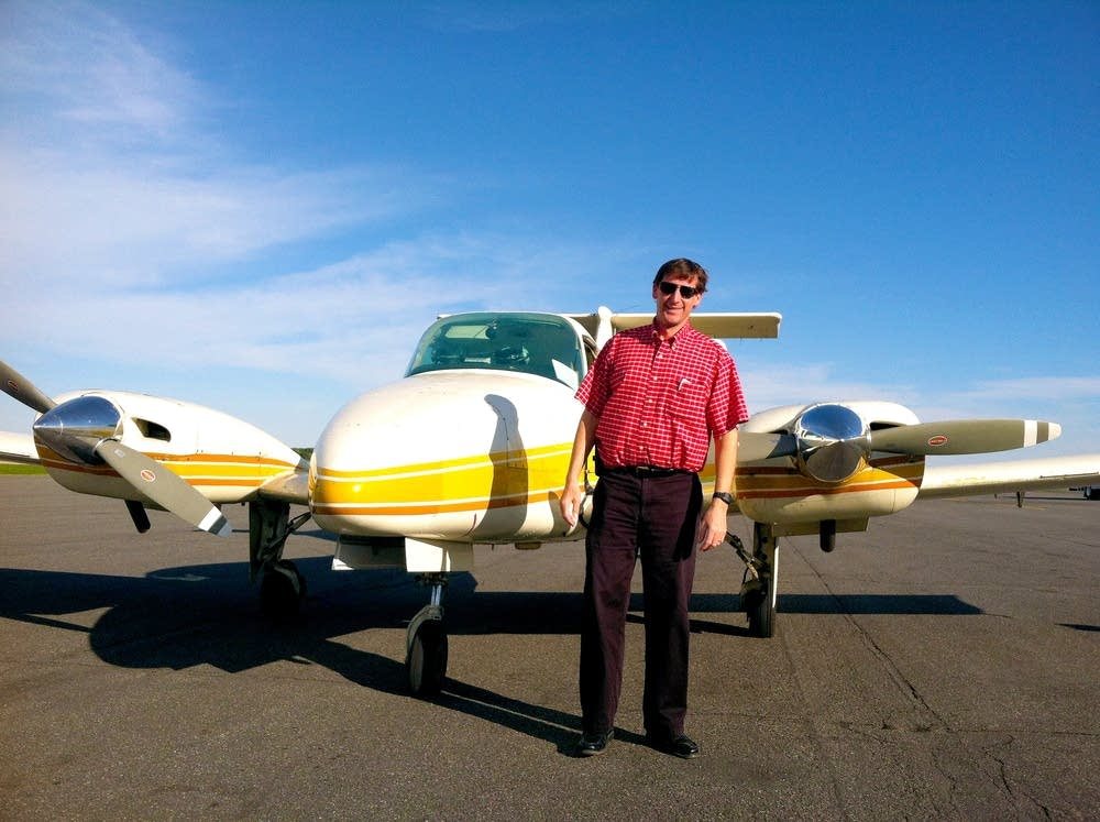Aviation instructor Jeff Johnson