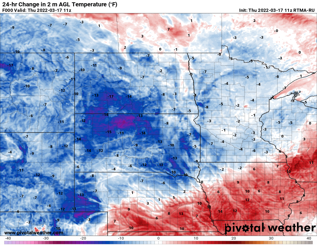 Cooler, yet still above normal Thursday; beautiful weekend ahead