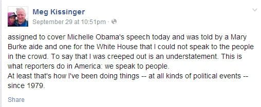 Candidate attempt to control message goes too far in WI