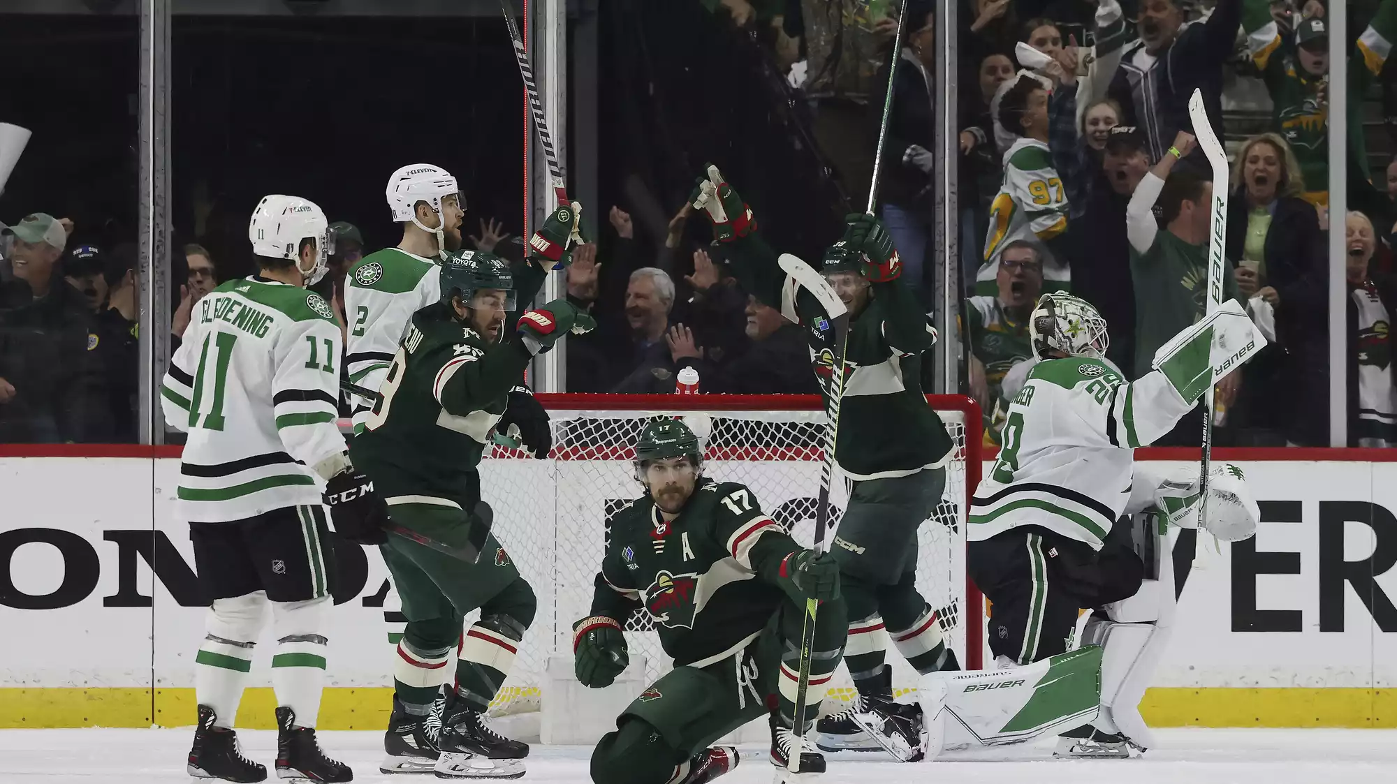 Zuccarello scores 2, Wild beat Stars to take 21 series lead MPR News