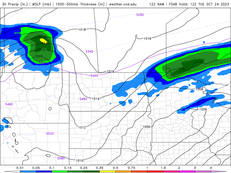 tue - wed precip