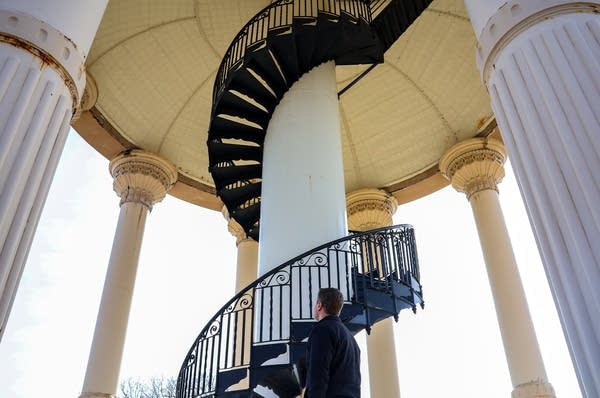 Hermann the German stairwell