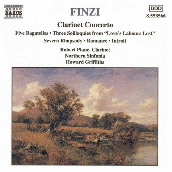 Poster Gerald Finzi - Clarinet Concerto: II. Adagio, ma senza rigore