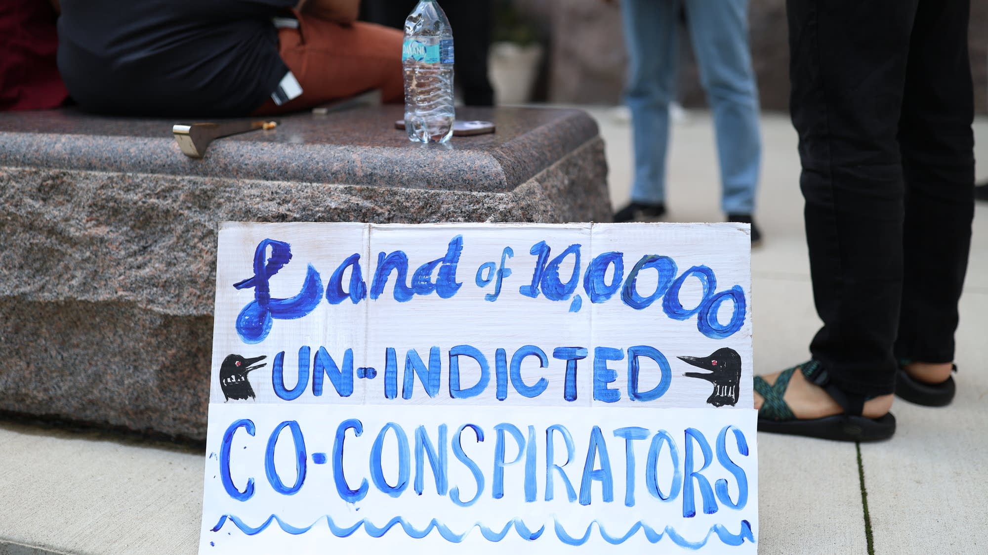 Alleged ICE protesters plead not guilty