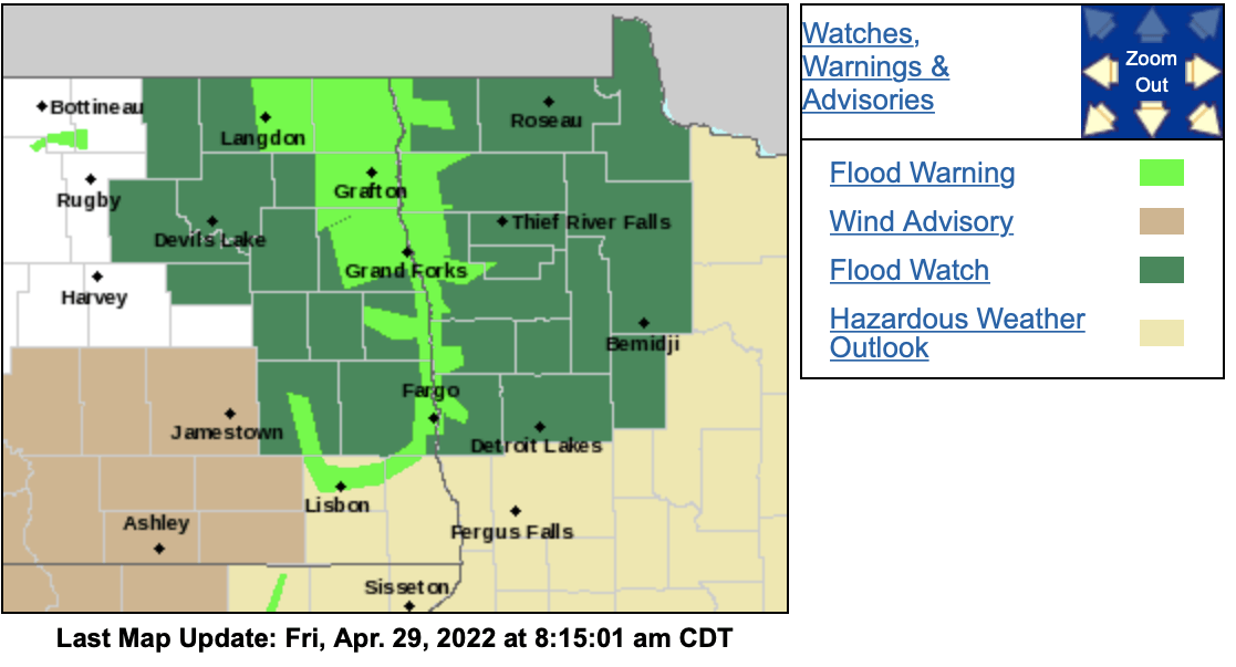 flood warnings