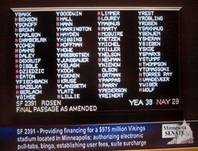 Senate passes stadium plan