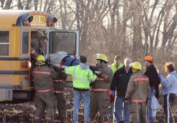 West MN school bus accident sends 2 to hospitals