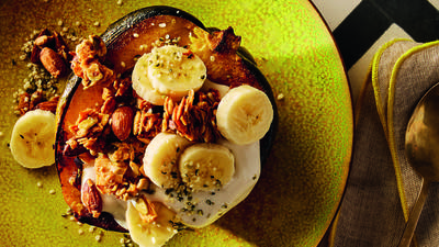 Acorn Squash Breakfast Bowls