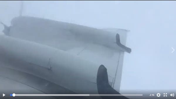 Flying into the eye of Irma