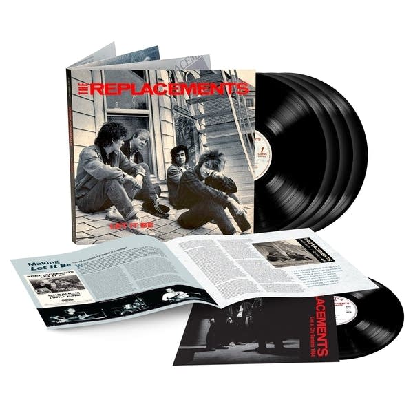 Let It Be Deluxe Edition shown with vinyl records.