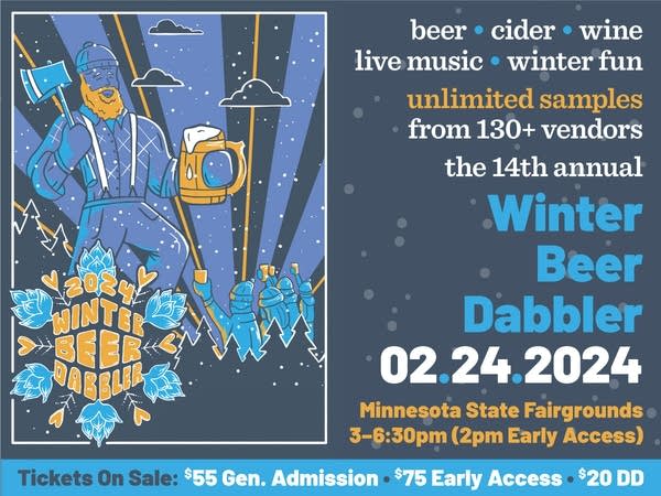 Flyer for Winter Beer Dabbler 2024