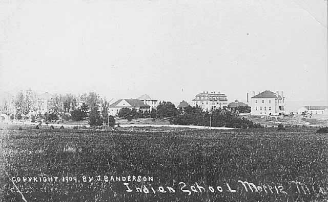 Indian Boarding School, Morris, Minn. (1909)