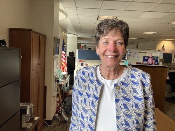 Rep. Peggy Bennett posing for photo
