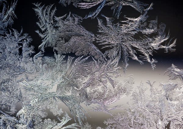 Ice on car windows