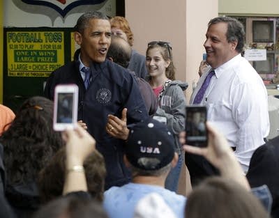 Barack Obama, Chris Christie