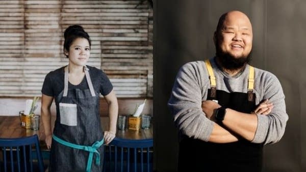 Chefs Christina Nguyen and Yia Vang