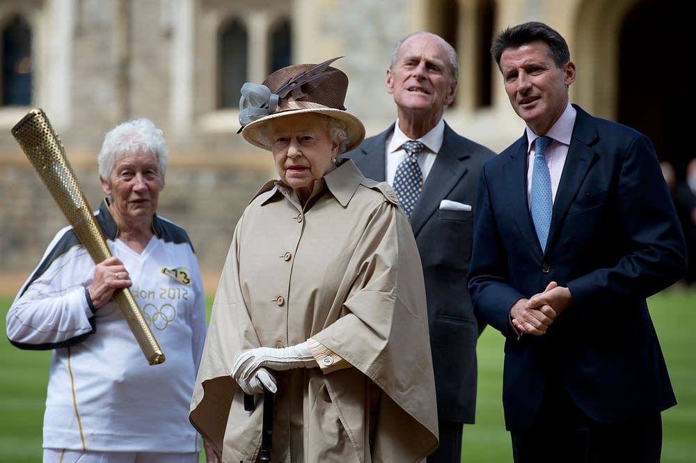 Queen Elizabeth II, Prince Philip, Sebastian Coe
