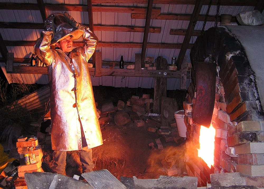 Removing the suit