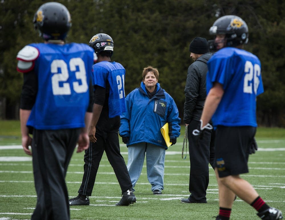Sister Lisa Maurer, nun and kicking coach